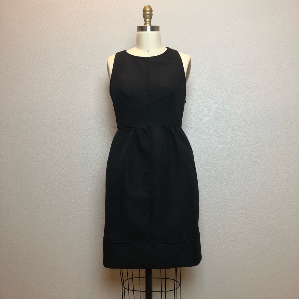 +A N T H R O+ Rockin Black Criss Cross Dress - Picture 2 of 7